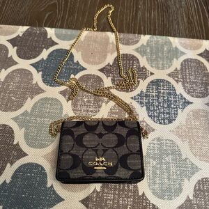 Coach Mini Wallet on chain